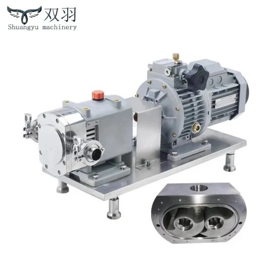 Chemical Grade Industrial Lobe Pump/ Rotor Pump/ Rotary Lobe Pump with Atex Approved - Rotor Pump an
