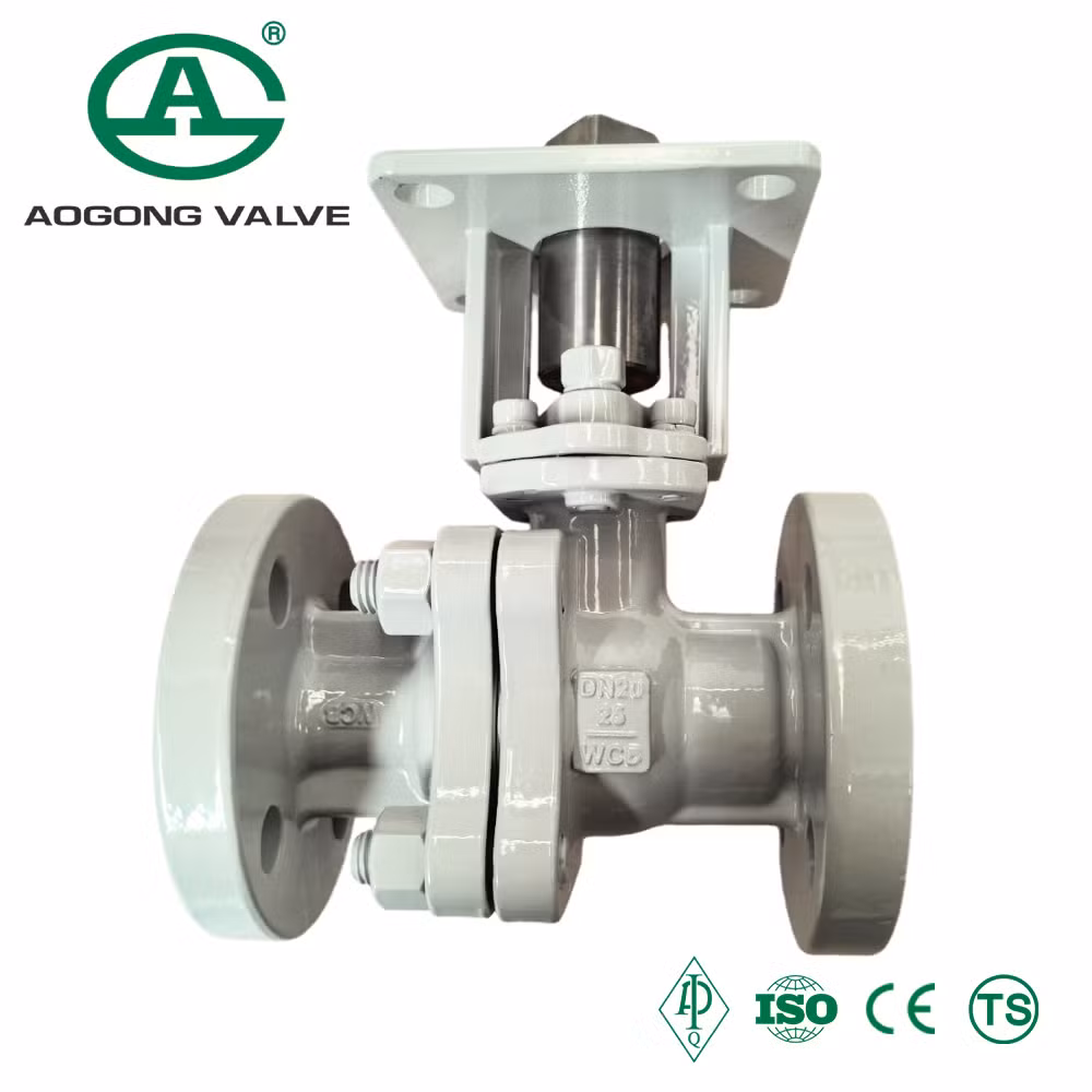 Durable DN20 Flanged Float Ball Valve for Reliable Sealing