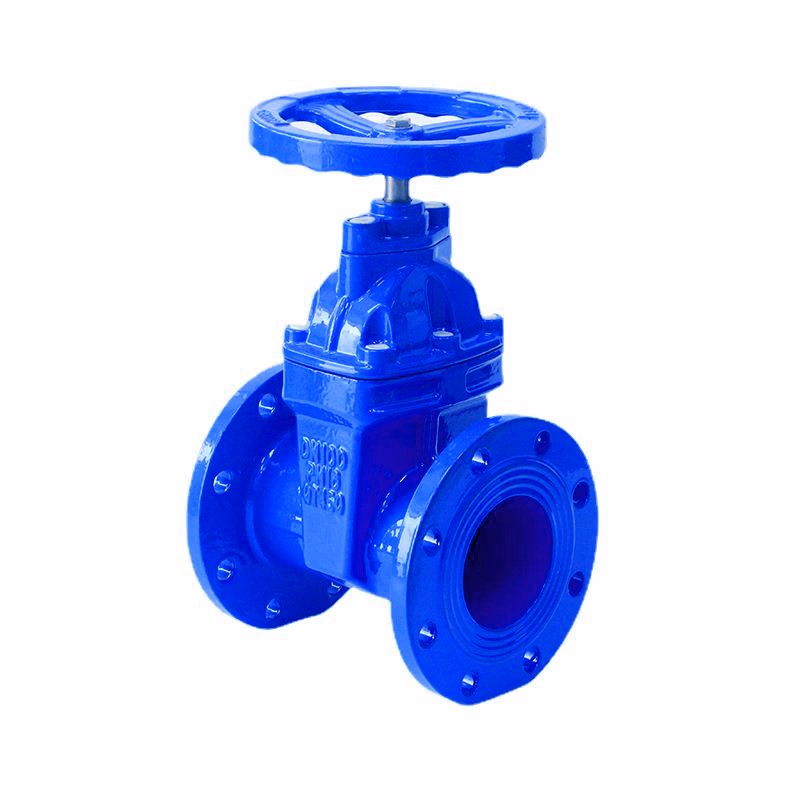 Z45X-16q Flanged Gate Valve Dark Stem, Ductile Iron Pn16 ISO DN100