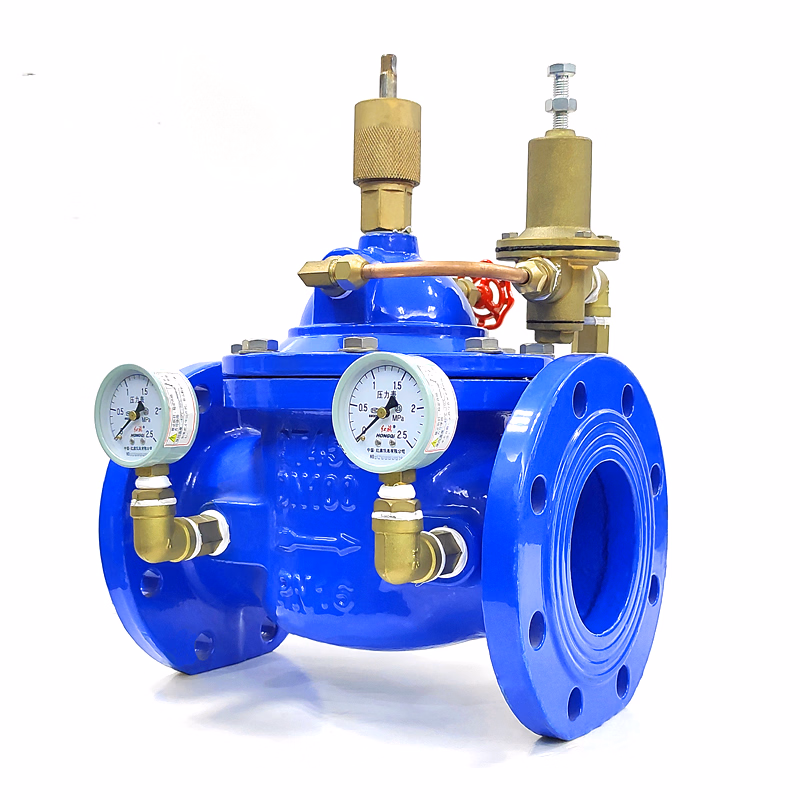 Gao Te Pilot Operated Control Valve 400X|Flow Regulation Hydraulic Systems DN 800