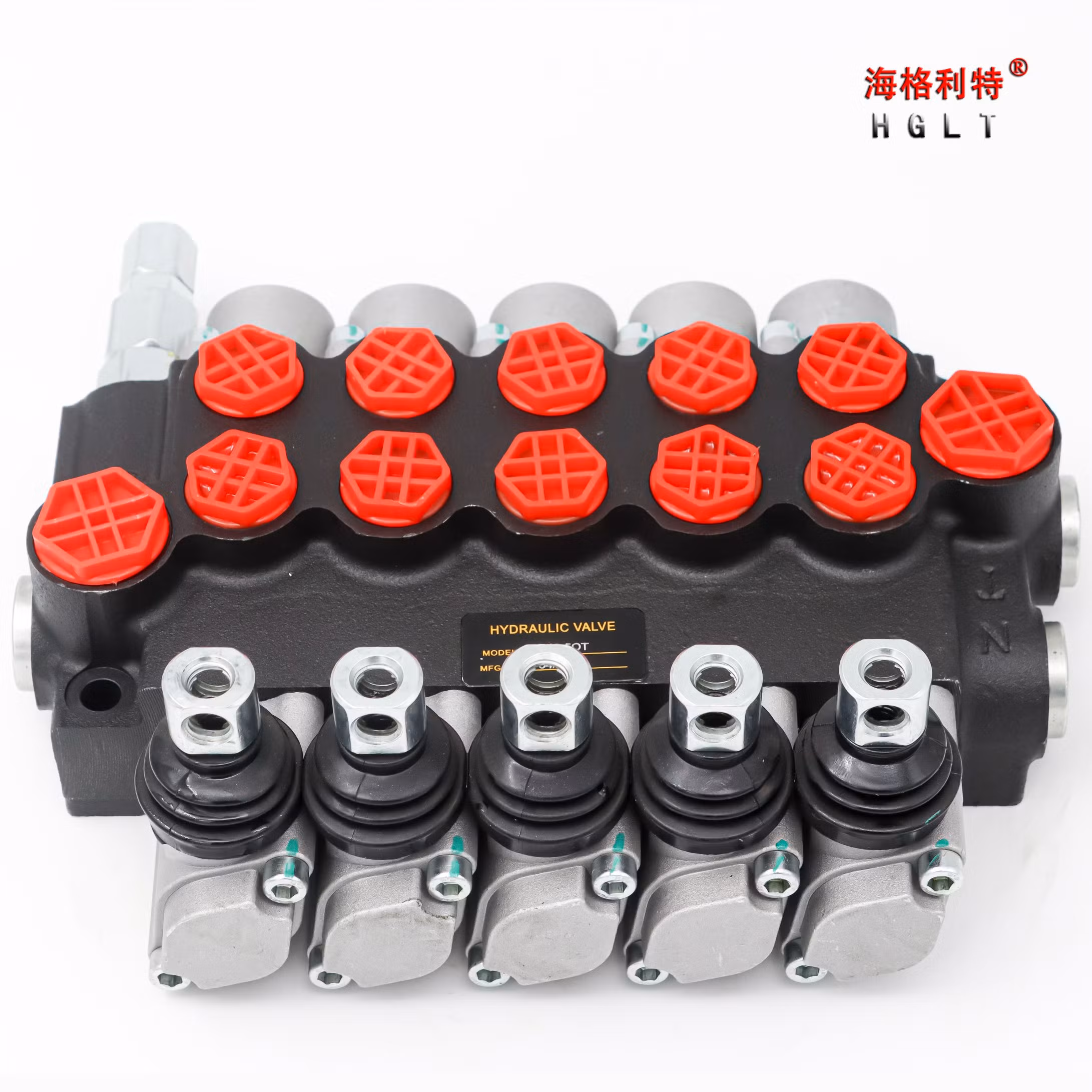 P40 (5T) Monoblock Spool Directional Hydraulic Control Valves for Loader
