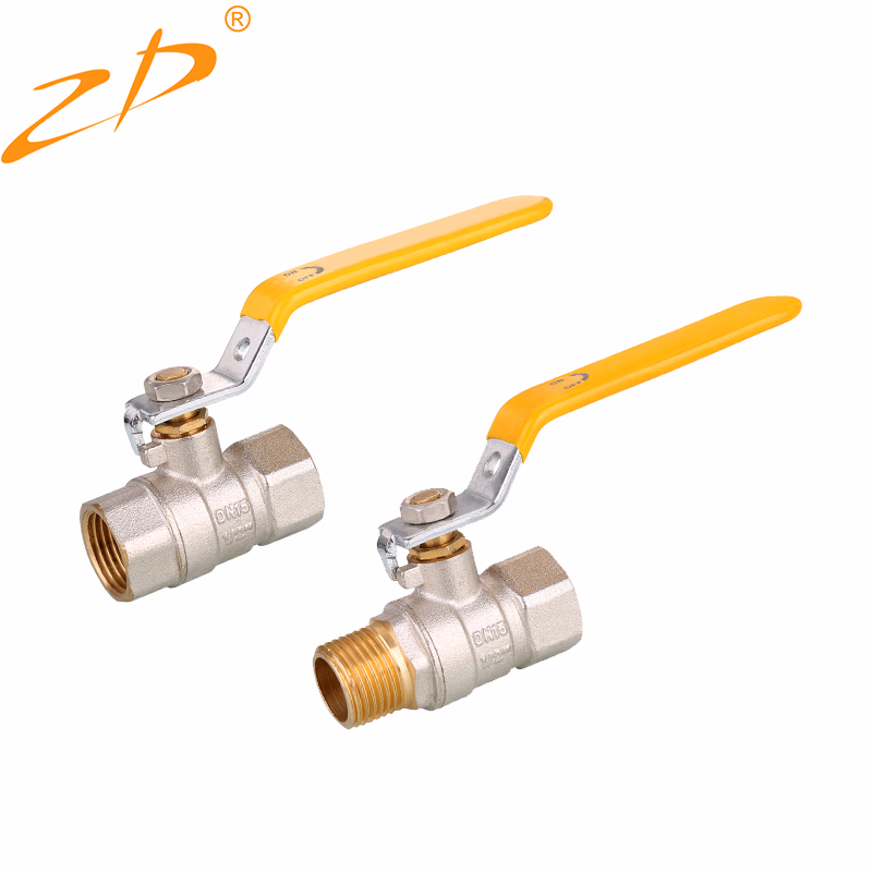 Wholesale 1/2" Mini Long - Handle Brass Gas Ball Valve