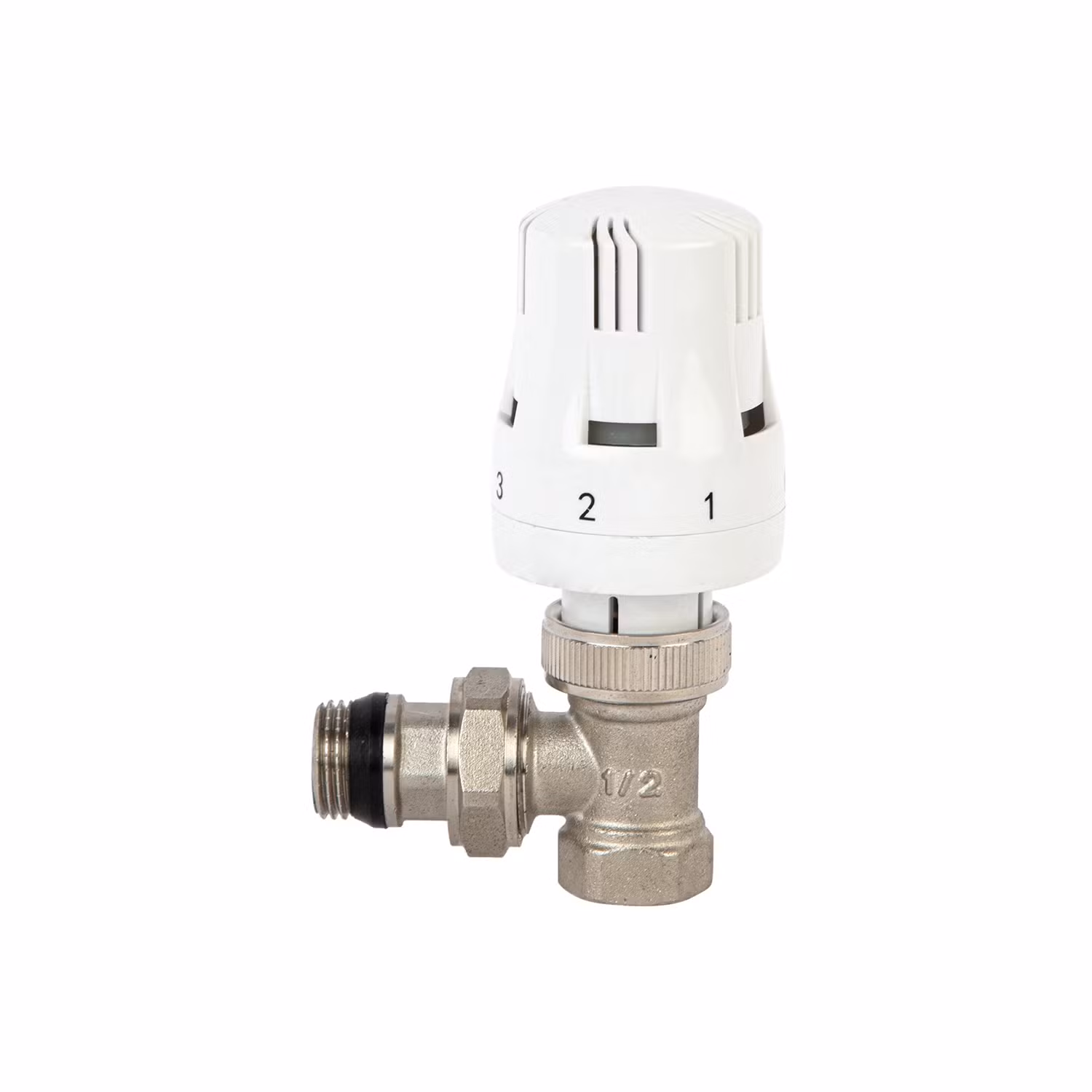 Durable Brass Automatic Temperature Control Straight Radiator Valve