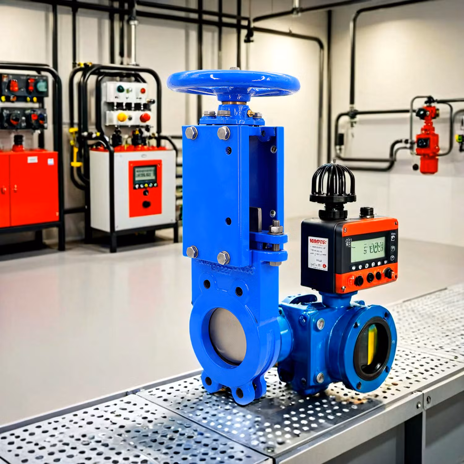 Heavy-Duty Electric Actuator Knife Gate Valve for Industry
