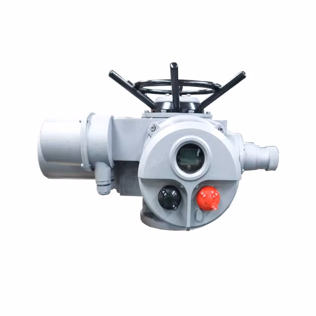 Versatile AC24V/110V Electric Actuator with Integrated Display Feature