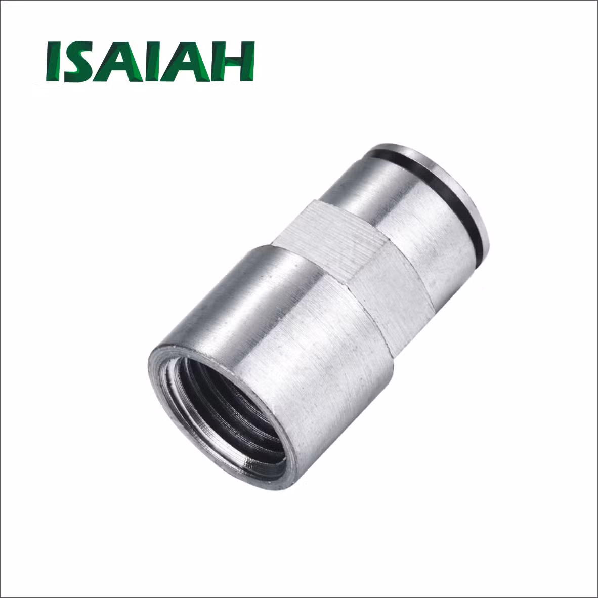 Wholesaler Female Thread Pneumatic Parts Copper Tube Connector Brass Air Fittings