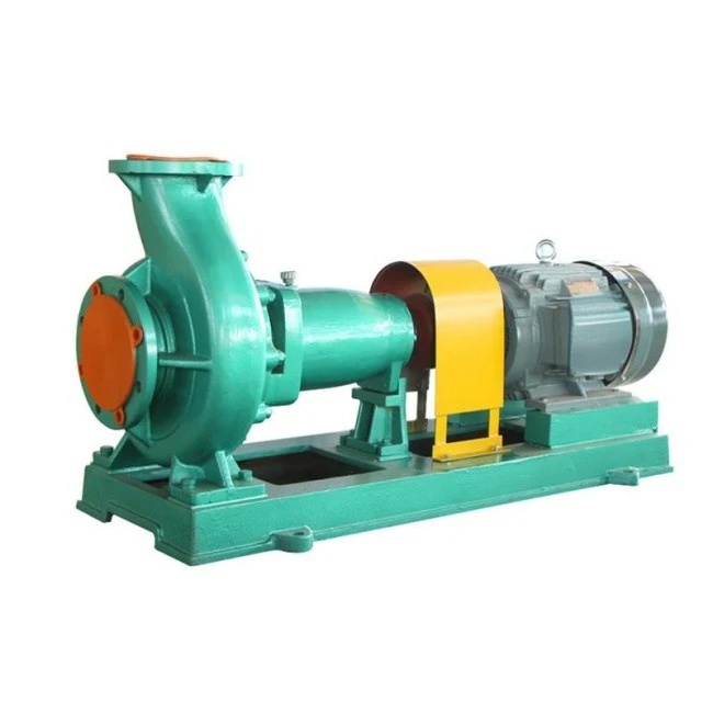 IHF Fluoroplastic Centrifugal Pump Corrosion Resistant Horizontal Chemical Pump PTFE Lined