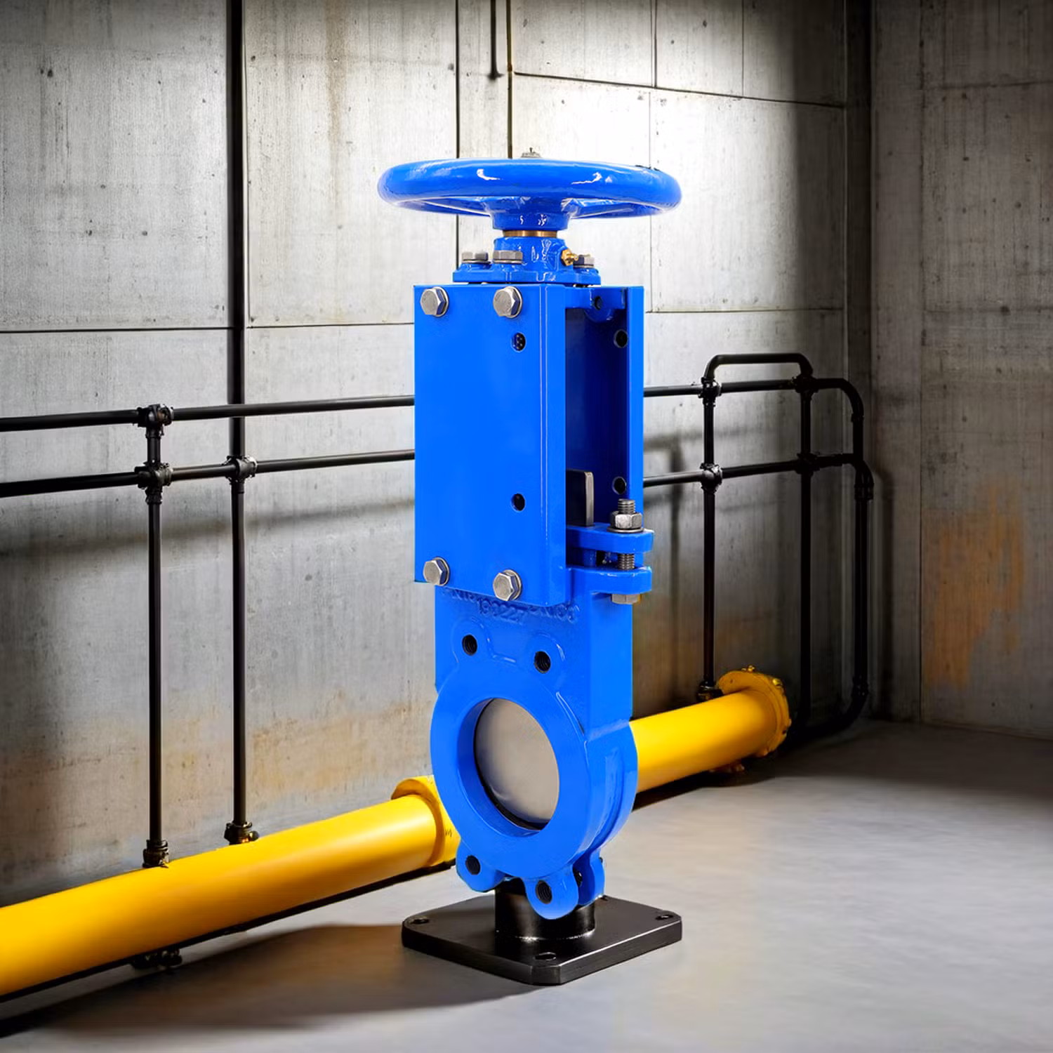 Heavy-Duty Electric Actuator Knife Gate Valve for Industrial Applications