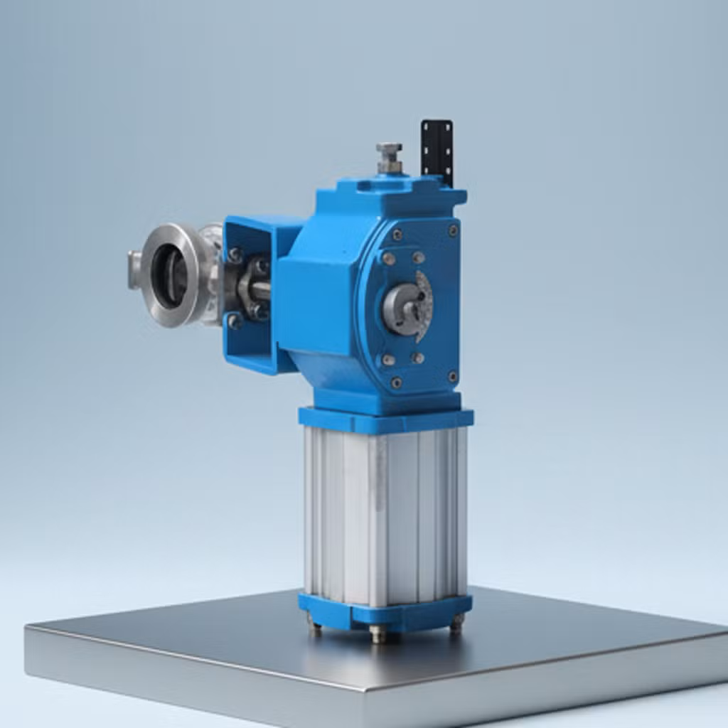 Smart Automated V-Port Control Valve for Efficient HVAC Systems