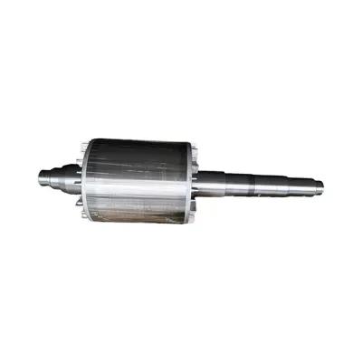 FLYGT Polished Aluminium Stainless Steel Pump Repair Kit Rotor Shaft Unit