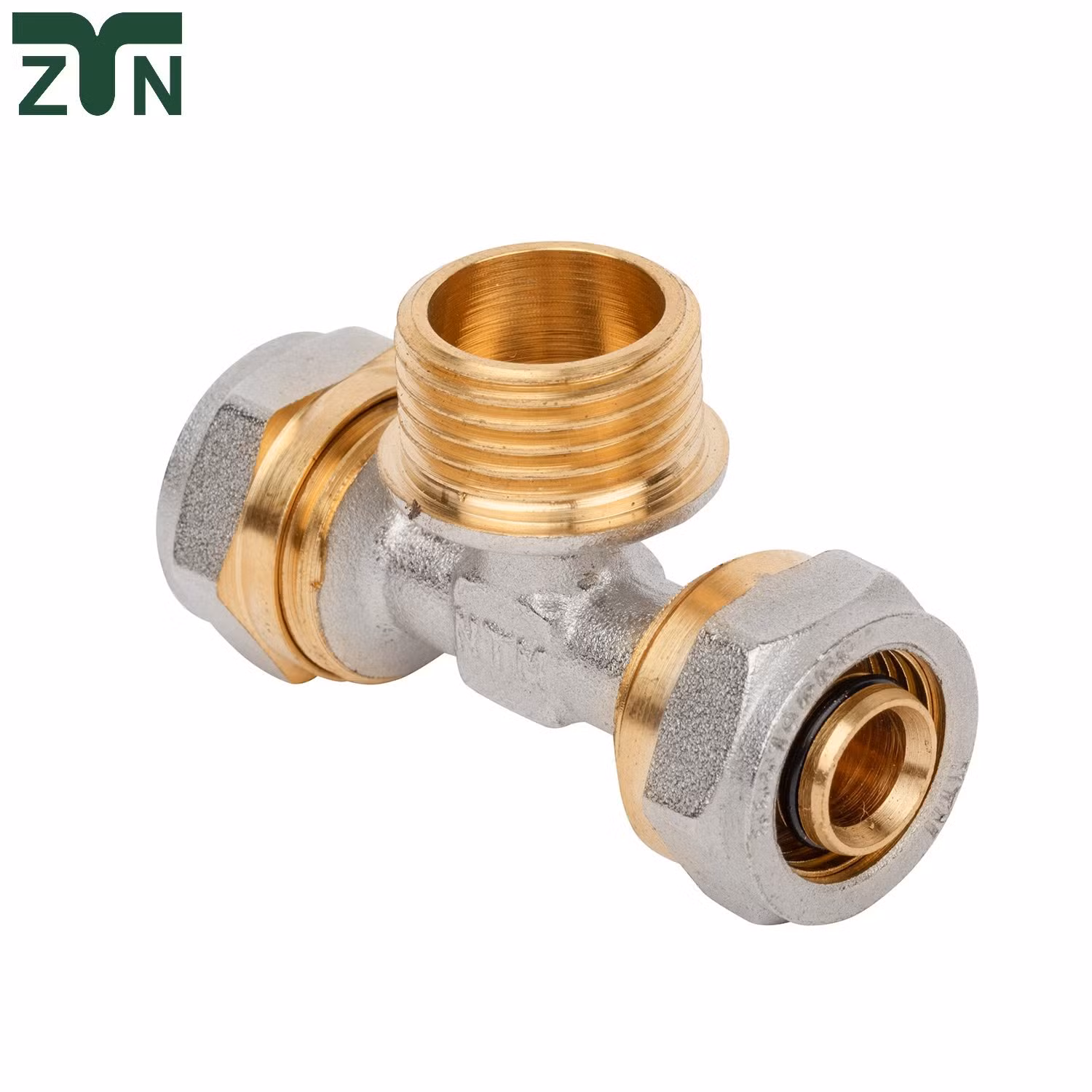 Brass/Pipe/Hose Fitting Swivel Branch Tee with Fast Delivery