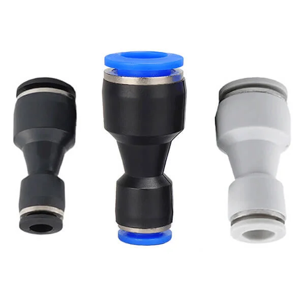 PG Plastic Pneumatic Fittings Air Water Hose Tube Push in Straight PU Gas Quick Connectors - EVERPEAKTOOLS