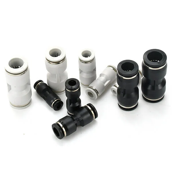 PU Pneumatic Push to Connect Fittings Plastic Straight Quick Connector - EVERPEAKTOOLS