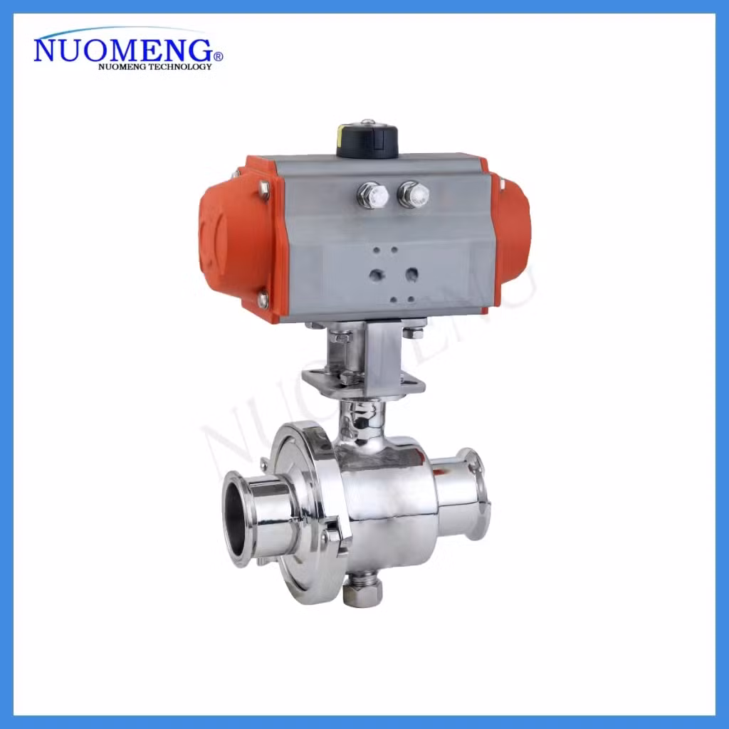 Premium Sanitary Stainless Steel Pneumatic Globe and Ball Valves