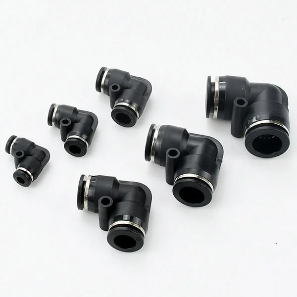 PV Elbow Quick Connector Push to Connect Tube Fitting - EVERPEAKTOOLS
