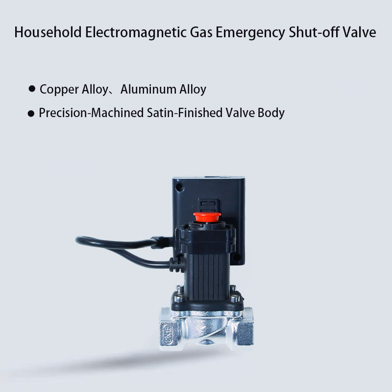 Automatic Shutdown Feature Wireless Electromagnetic Gas Safety Shut-off Valve