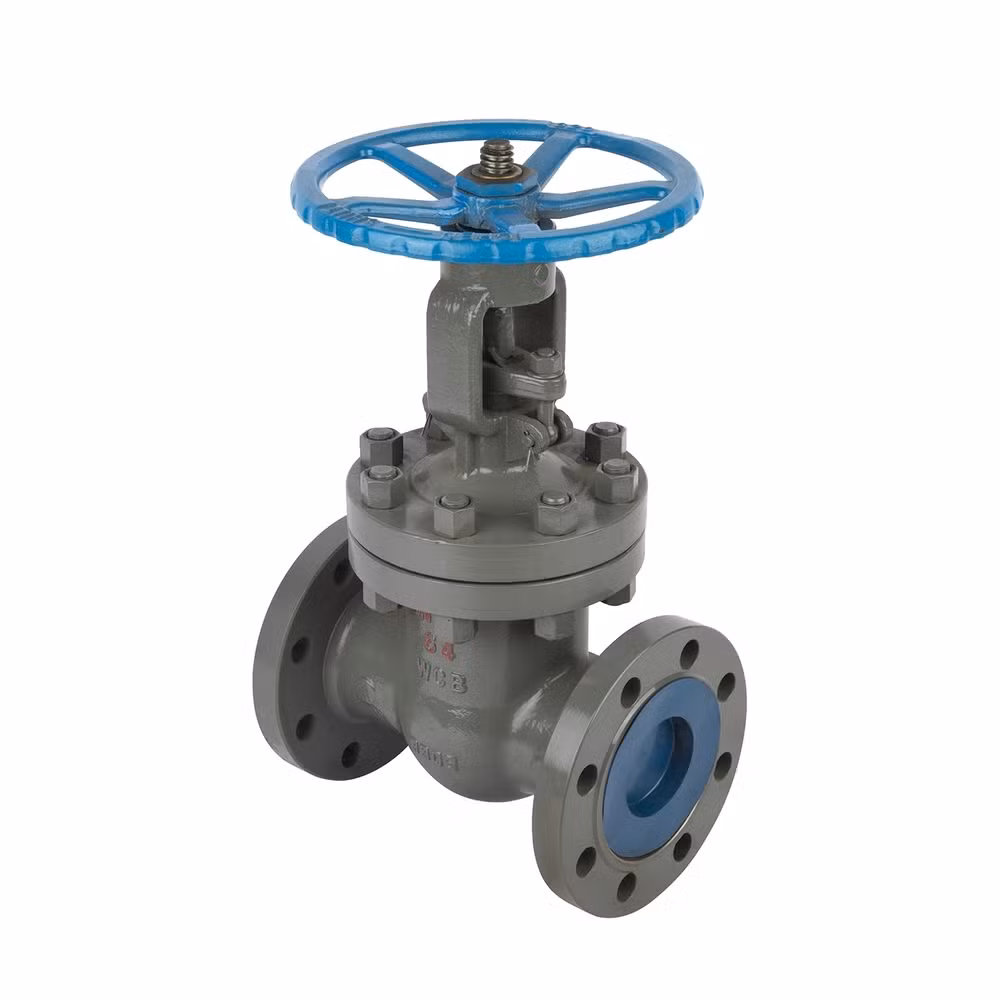 Heavy-Duty Elastic Wedge Double Parallel Gate Flange Valve for Granular Media Processing