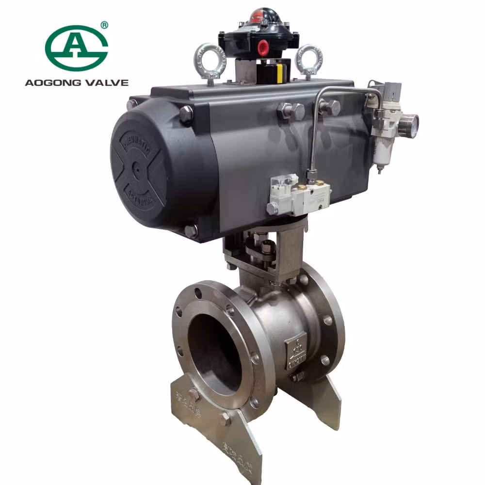 High-Pressure 12 Inch 900lb 3-PC Forged Trunnion Flange Ball Valve