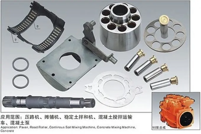 PV90R130 PV90M130 Sauer Danfoss Hydraulic Pump Parts With Yoke Piston , Ball Guide