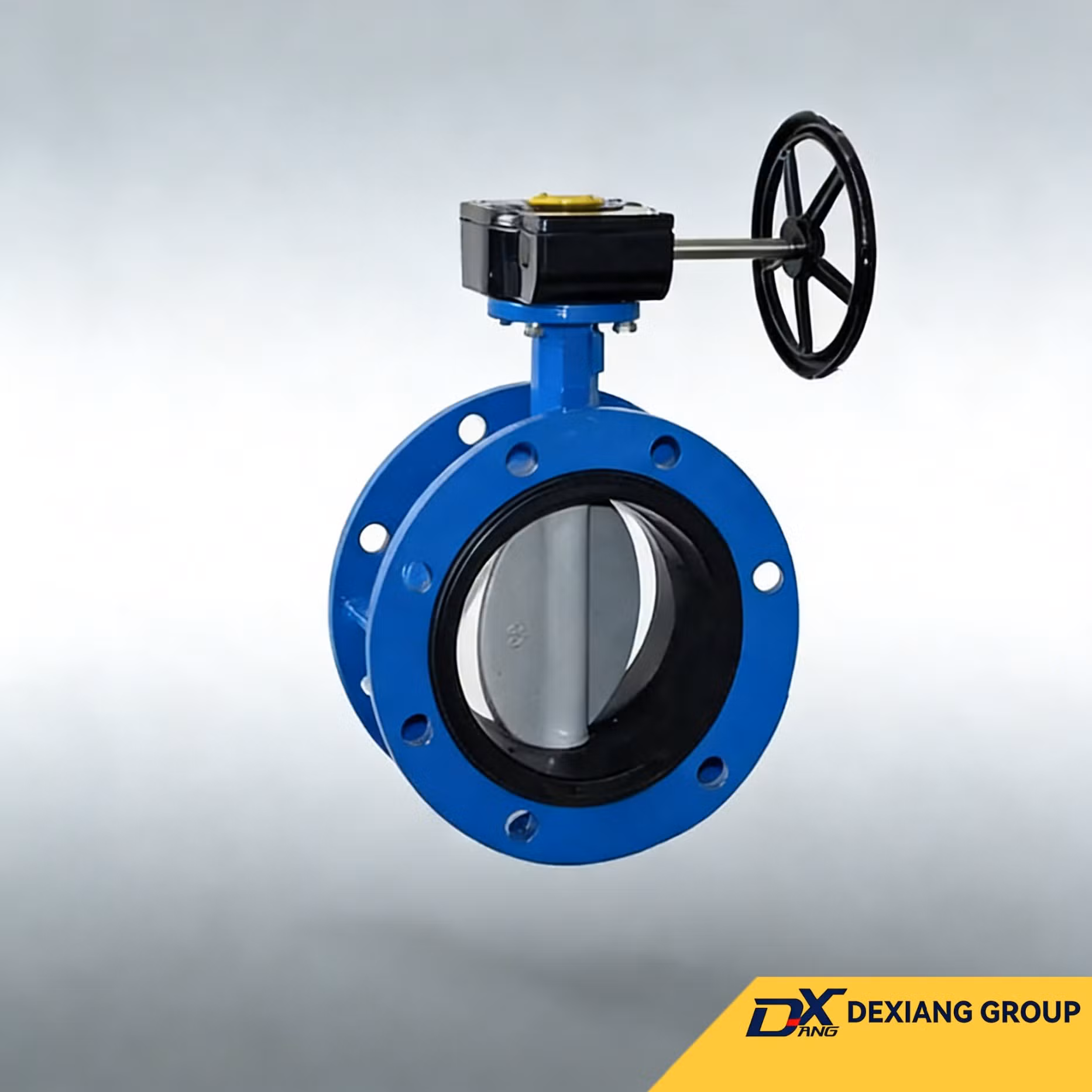 Dx Valve Premium Gearbox Switch Box Soft Seat Industrial Butterfly Valves