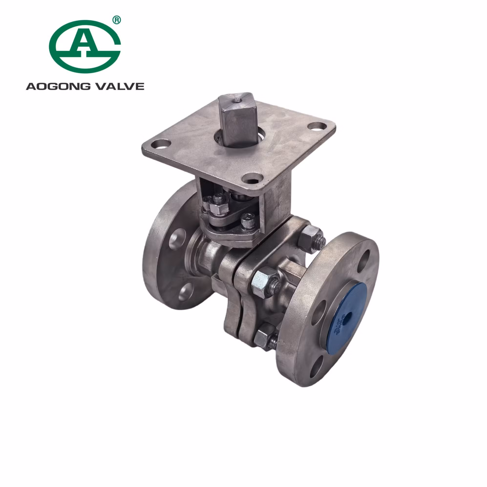Durable Hard Sealed Ball Valve DN20 with Flange Type Design