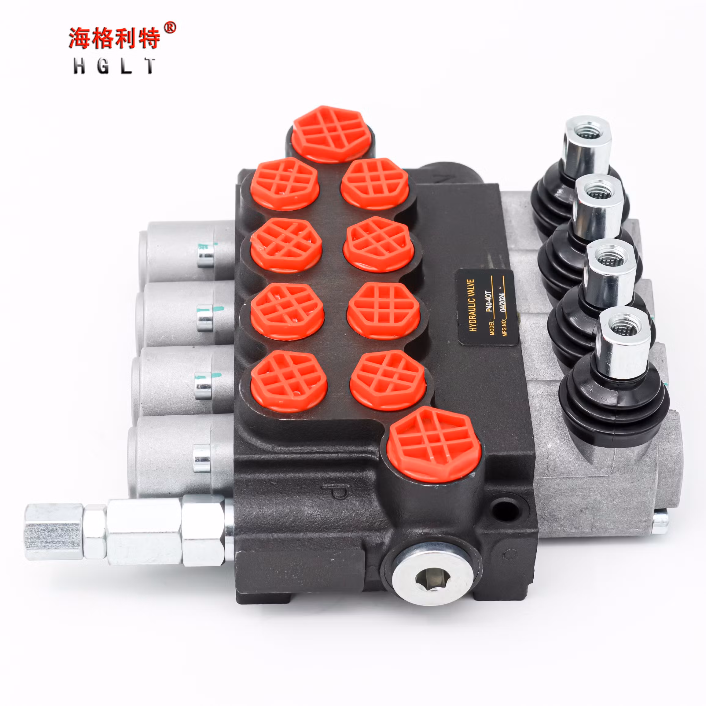 P40 (4T) Monoblock Spool Directional Hydraulic Control Valves for Loader