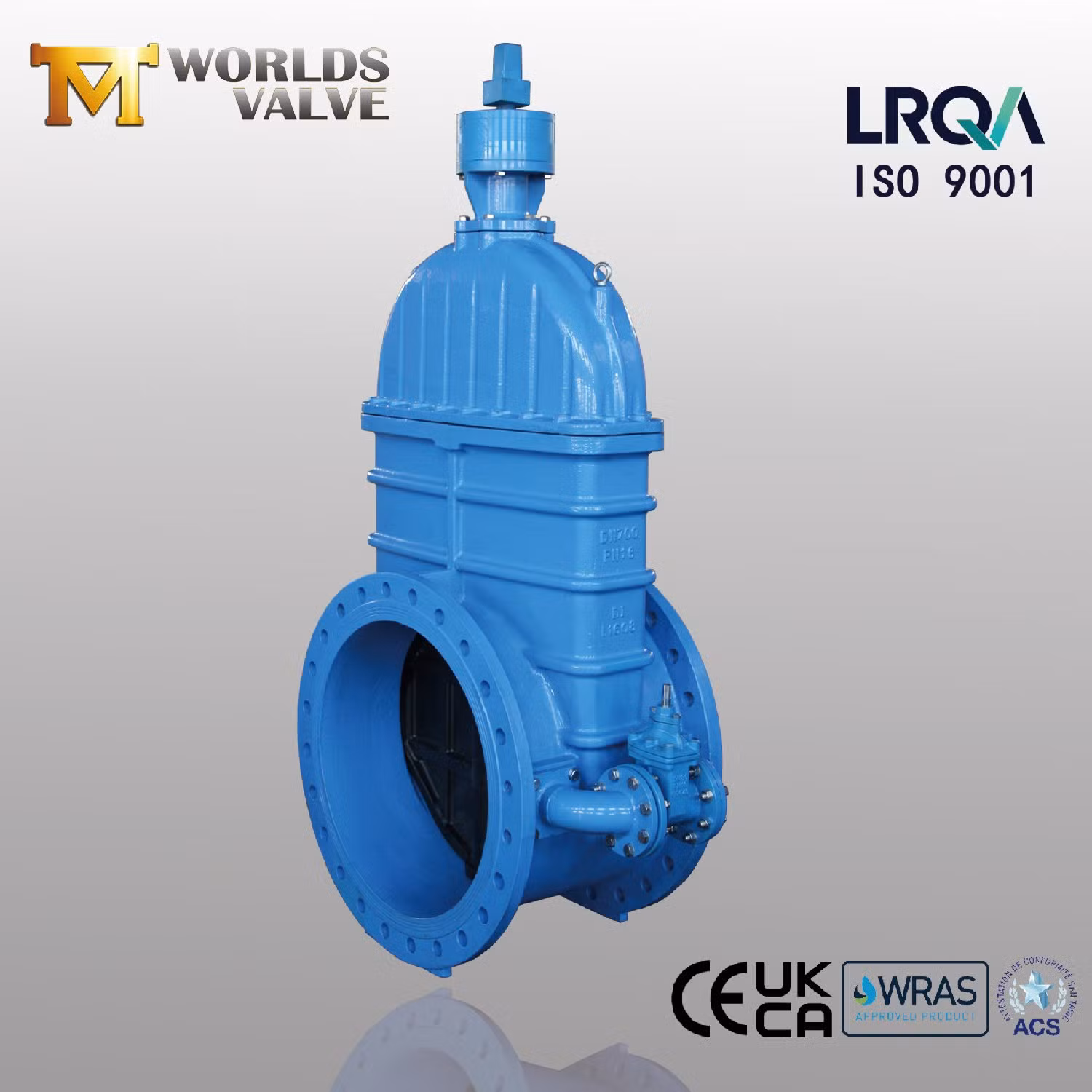 China Manufacturer Rubber Solid Encapsulated Wedge Nrs Resilient Seat Slurry Knife Gate Valve Pn10/Pn16/Cl150/Pn25 Wras Approved for Drinking Water