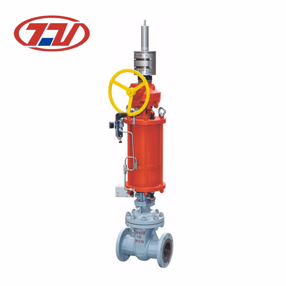 Stainless Steel OEM/ODM Factory Supply Flange Pneumatic Actuator Knife Gate Valve for Oil