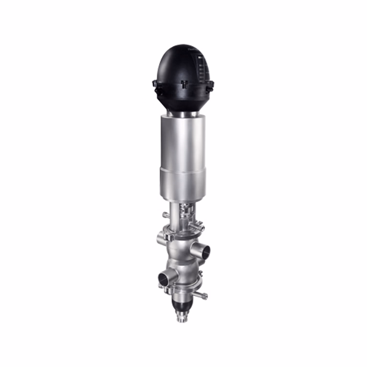 Sanitary Mixproof Weld Stainless Steel Pneumatic Valve With In