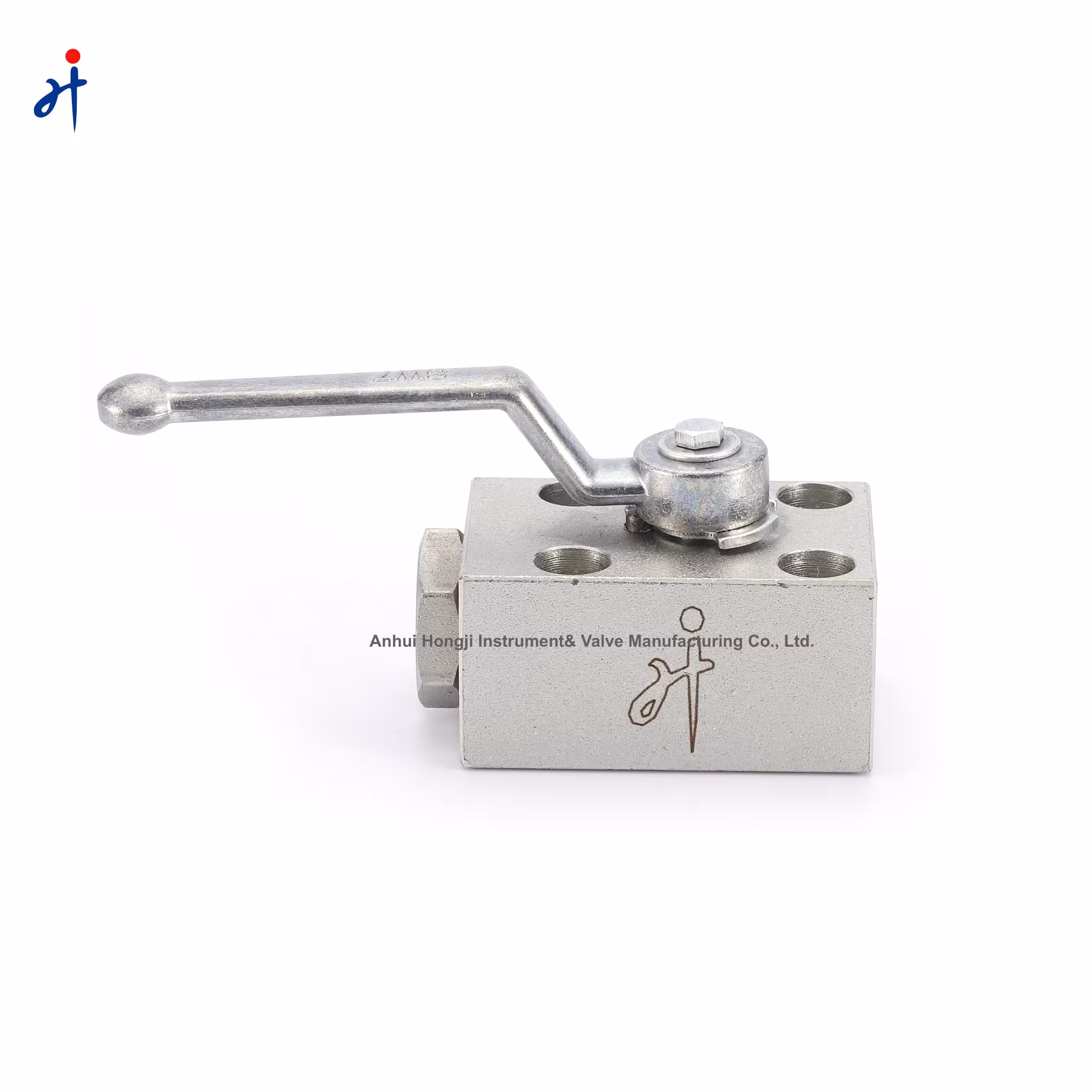 Khb/Khm/Khp High Quality Hydraulic Valvestainless Steel Hydraulic 3way Ball Valve