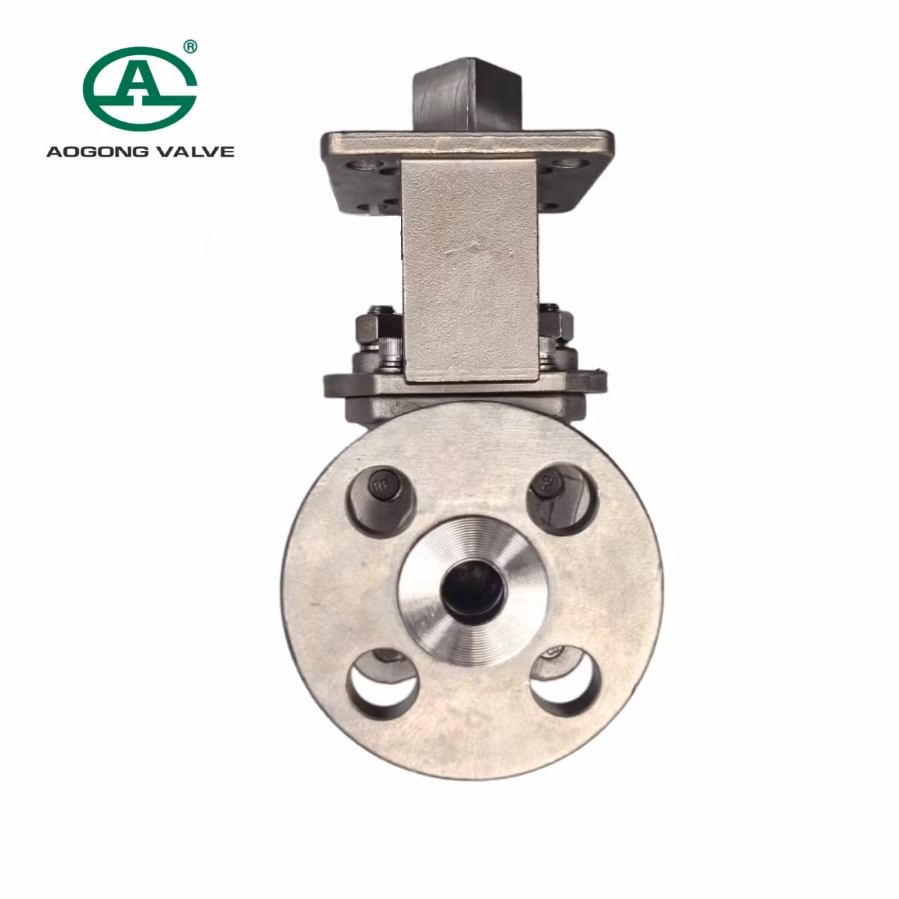 CF8 Flanged Manual Ball Valve 150lbr DN15 for Industrial Use