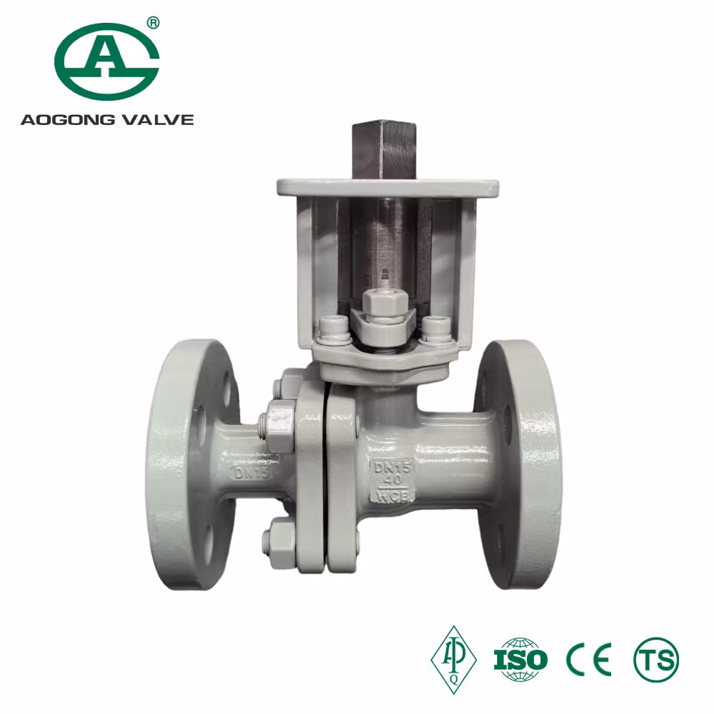 Durable Motorized Floating Ball Valve with Flange Ends for Energy Industries
