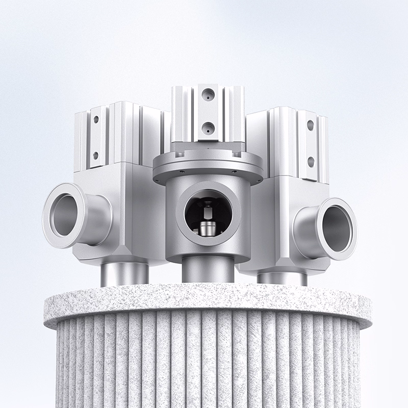Corrosion-Resistant Multi-Material Vhb High Vacuum Flange Valve