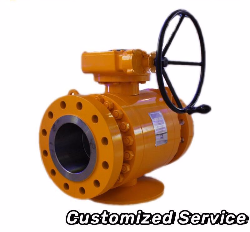 Customized Service All-Welded /High Performance/Flanged/Full Core/Wcb/CF8/Hard Soft/DN100-DN400/ANSI/Pn1.0-Pn5.0-Pn8.0/Motorised/Industrial Oxygen Ball Valve