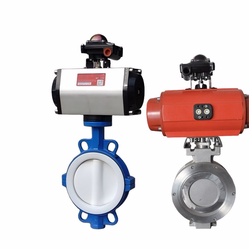 Double Acting Spring Return Actuator for Butterfly Valve Solutions