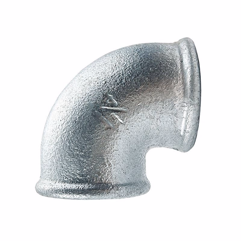 Wholesale Factory Gi Pipe Fittings Hot DIP Galvanized Bsp Beaded Elbow