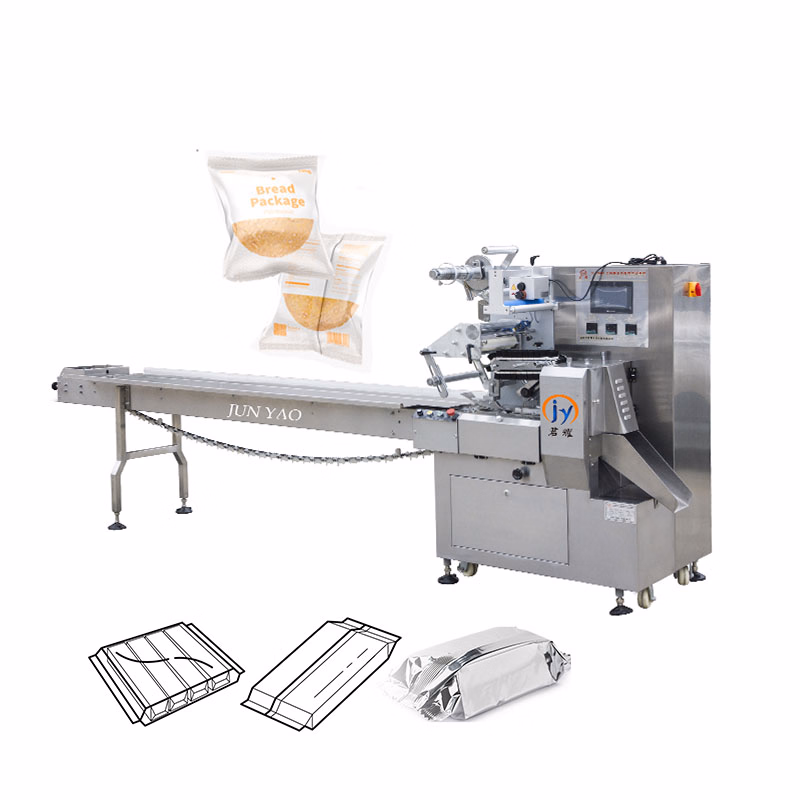ZB400 Triple-Servo Horizontal Flow Wrapper for Biscuits, Bread, Cakes and Snacks