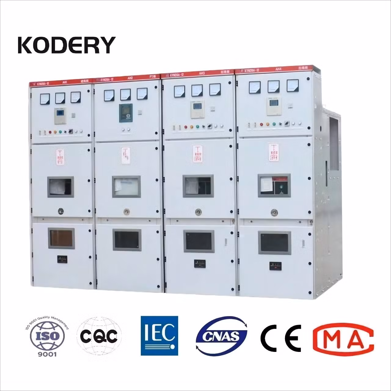 Kodery Kyn28-12 11kv High Medium Voltage LV Armored Removable Withdrawout Metal Clad and Metal Enclosed Switchgear for Vacuum Circuit Breaker
