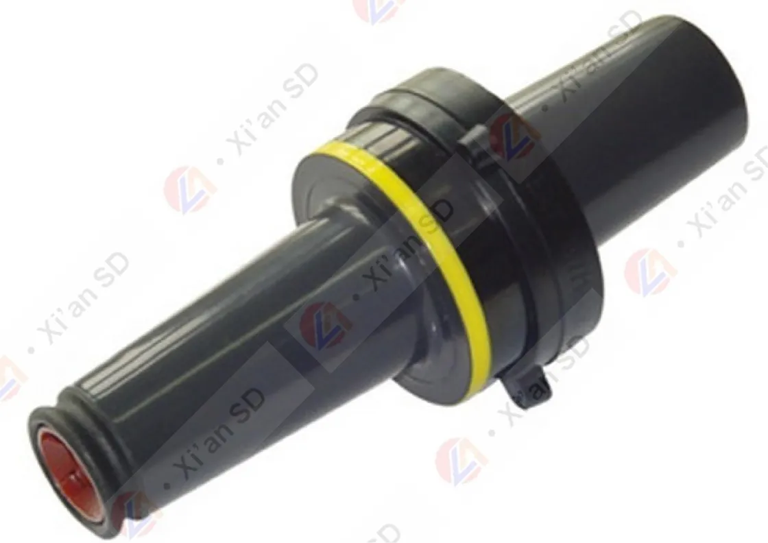 Silicon Rubber Medium Voltage Gas Insulated Switchgear Component American Single Bushing