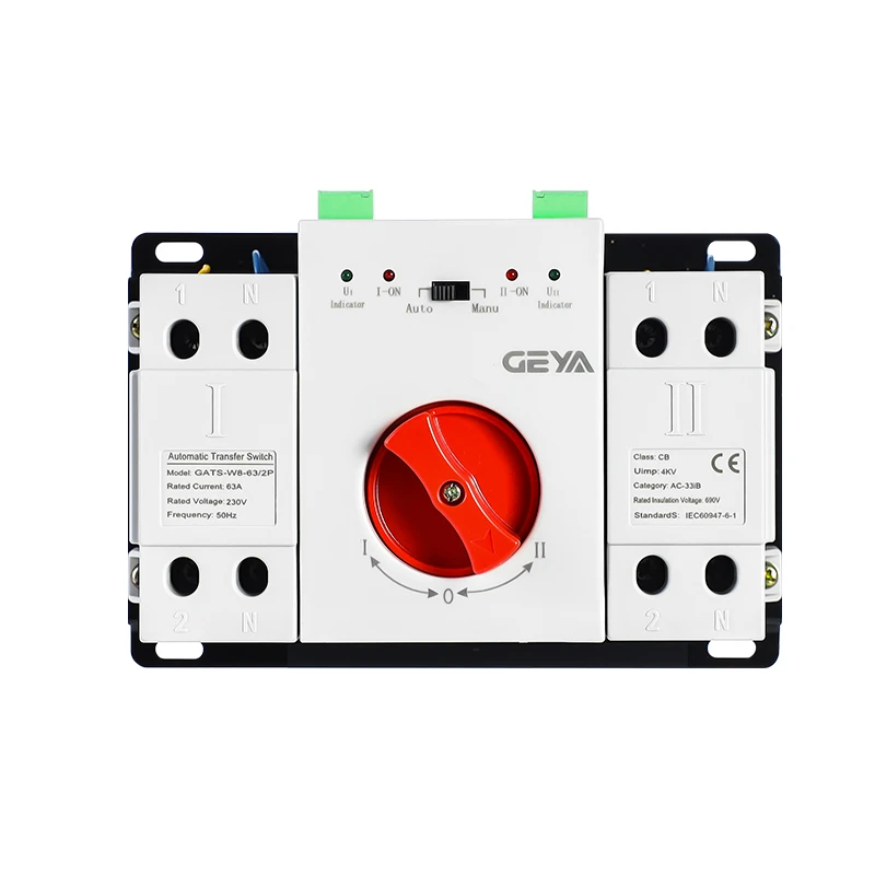 GATS-W8 2P/4P Dual Power Automatic Transfer Switch