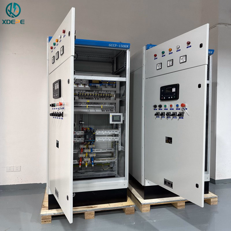 Prefabricated Genset Synchronization Cabinet Generator Control Switchgear for Central Power