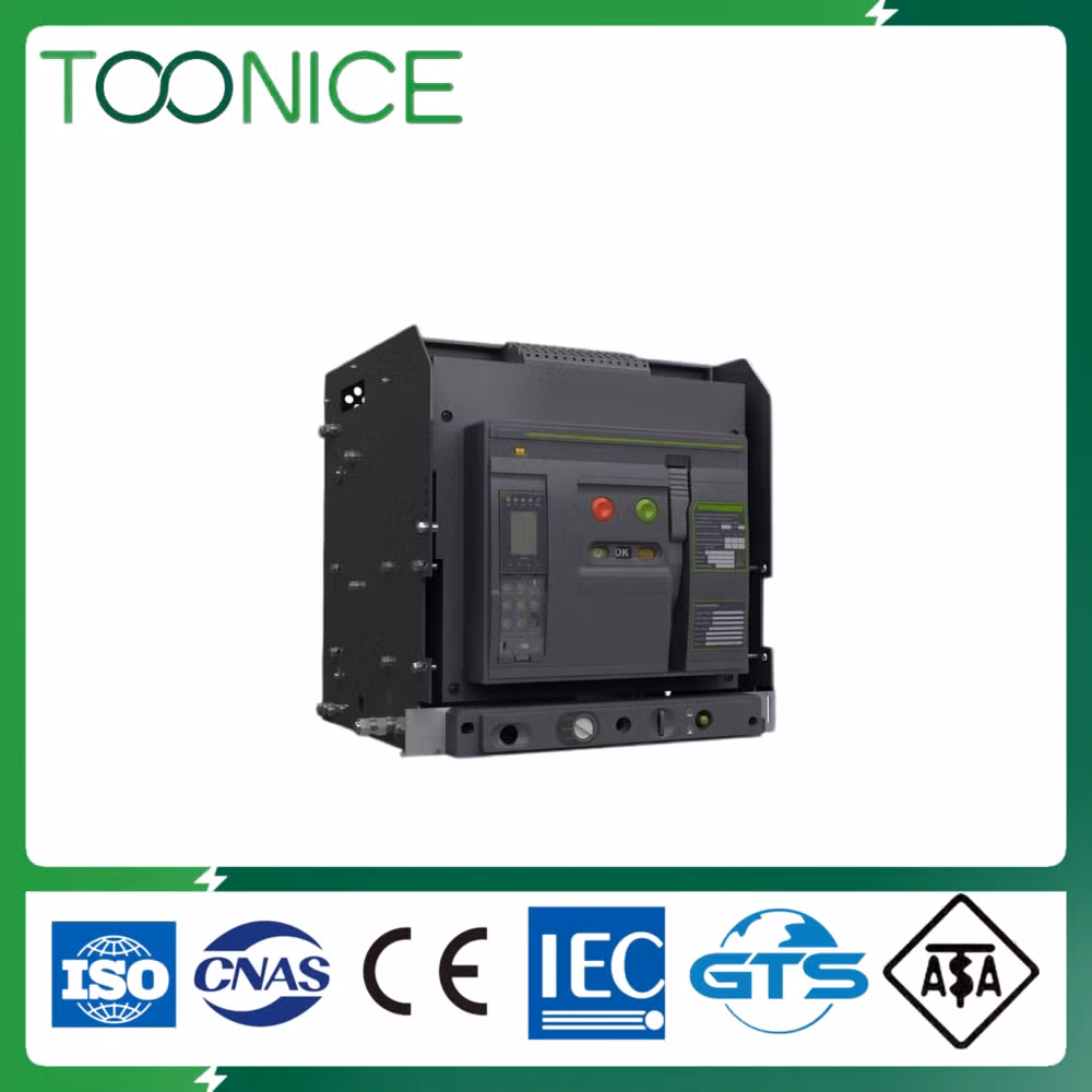 Toonice Air Circuit Breaker Draw-out Type Fixed Type 400VAC/690VAC 630A-6300A Acb