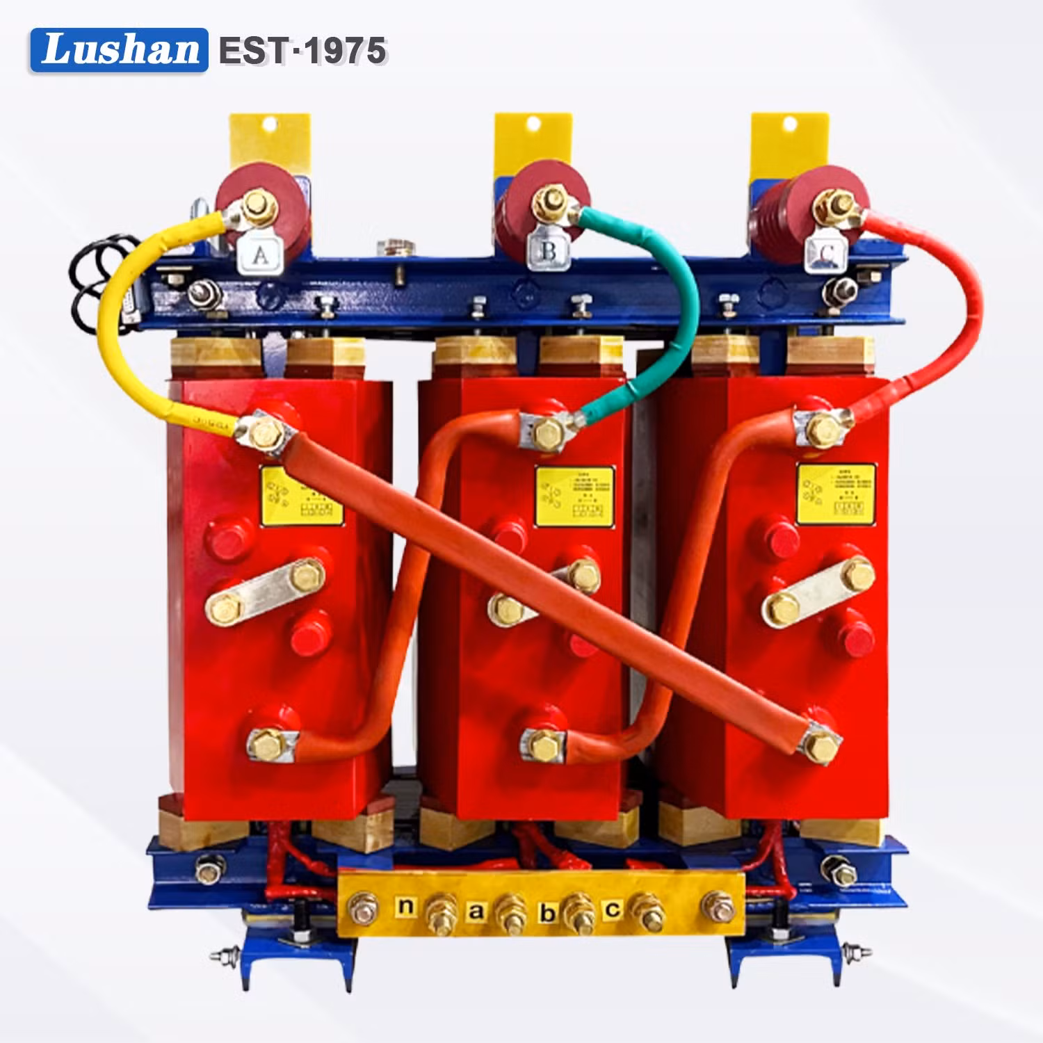Machine Epoxy Resin Encapsulated Electrical Three Phase Copper Dry Type 30kVA-3150kVA/6kv-35kv High Voltage Copper Distribution Power Transformer Price