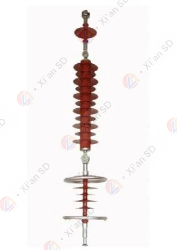 35kV Polymer Lightning Surge Arrester With Gap For Transmission Line