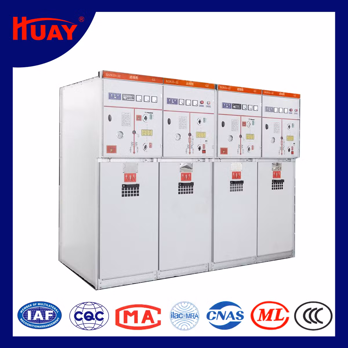 High-Quality Xgn15-12 (L) -Indoor AC High-Voltage Sulfur Hexafluoride Ring Main Unit Switchgear