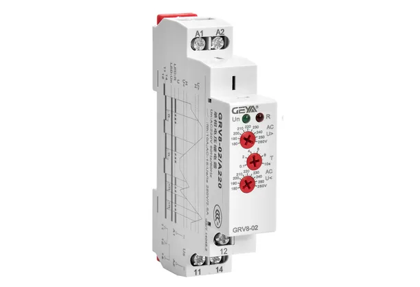 Single Phase Voltage Monitoring Relay GRV8-02 - GEYA