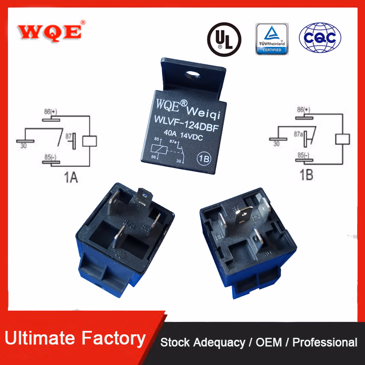 (WLVF) Mini Size Automotive Relay Suit for Automation System 30A 40A 50A