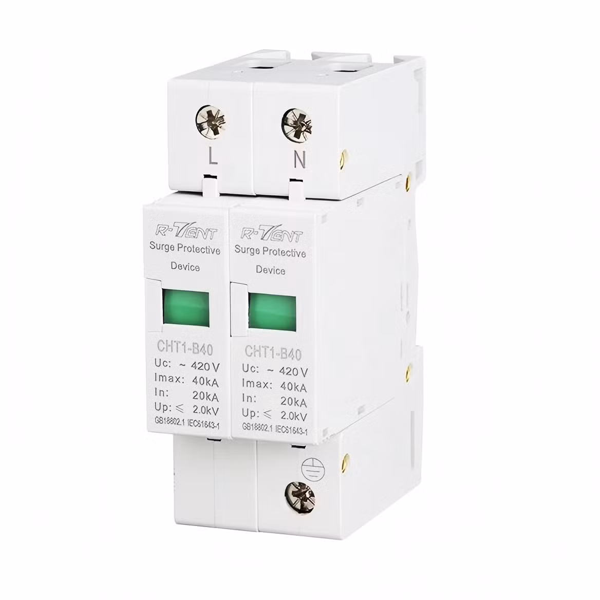 Cht1-B40ka SPD 0-20mA DIN Rail Signal Surge Protector