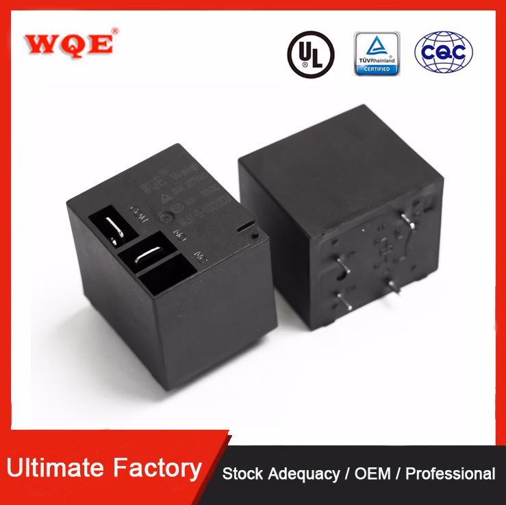 Reliable Supplier Wqe Long Operating Life Power Relay High Performance 40A for Car/Household Appliance