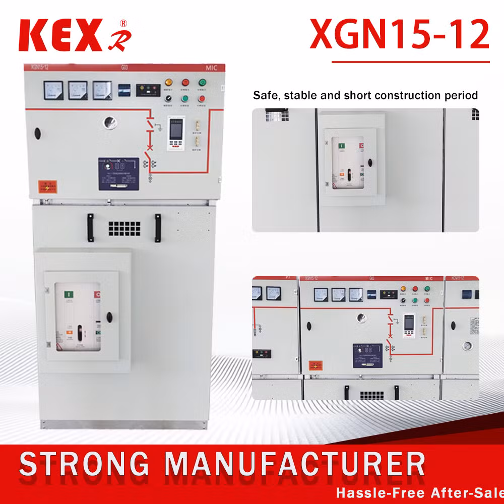 Versatile Remote Module Control Panel for Customizable High Voltage Switchgear
